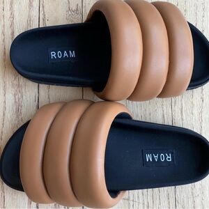 ROAM Coganc Puffy Sandals Slides Size 41